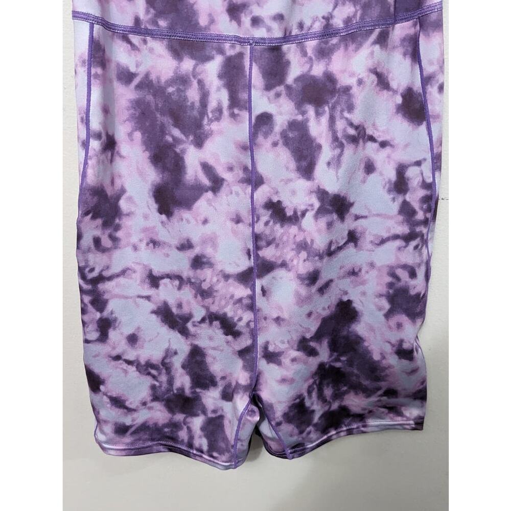 Women's HDE Active Purple Midi Tank Dress with Racer Back and Hidden Shorts L - Picture 6 of 7